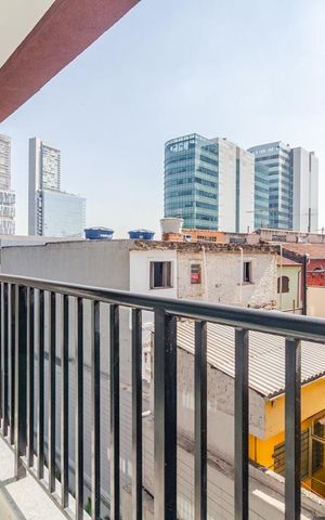 Studio para alugar com 25m², 1 quarto e sem vagaVaranda