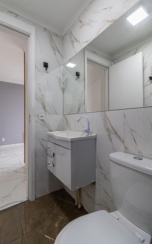 Apartamento para alugar com 45m², 2 quartos e 1 vaga Apartamento para alugar com 45m², 2 quartos e 1 vagaBanheiro
