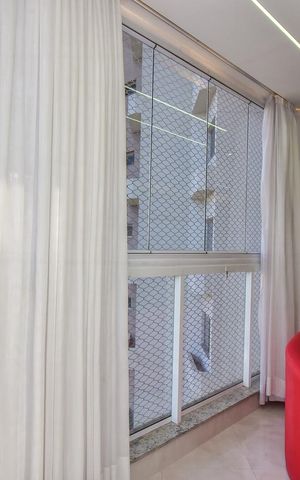 Apartamento para alugar com 200m², 4 quartos e 3 vagasVaranda