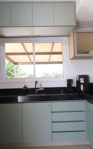 Casa de condomínio para alugar com 82m², 3 quartos e 2 vagasCozinha