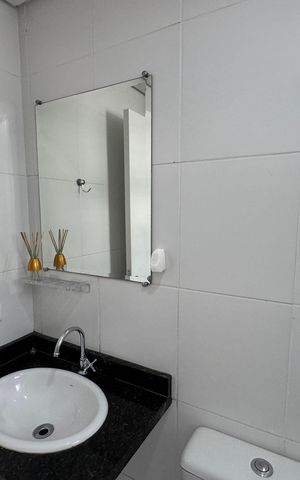 Apartamento à venda com 55m², 2 quartos e 2 vagasBanheiro