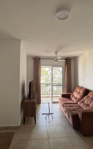 Apartamento à venda com 55m², 2 quartos e 2 vagasSala