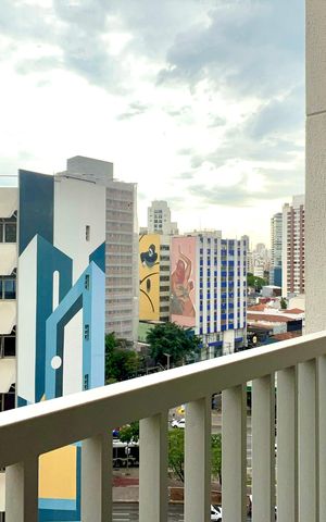 Studio para alugar com 24m², 1 quarto e sem vagaVaranda