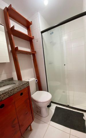 Apartamento para alugar com 43m², 2 quartos e 1 vaga Apartamento para alugar com 43m², 2 quartos e 1 vagaBanheiro