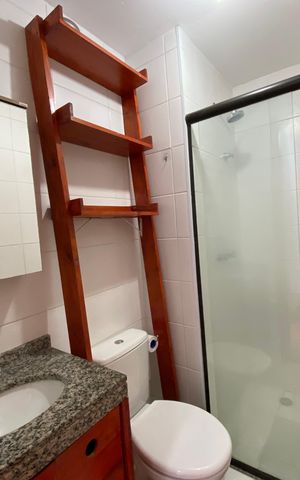 Apartamento para alugar com 43m², 2 quartos e 1 vaga Apartamento para alugar com 43m², 2 quartos e 1 vagaBanheiro