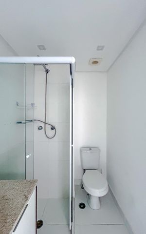 Apartamento à venda com 67m², 2 quartos e 1 vagaBanheiro da Suíte