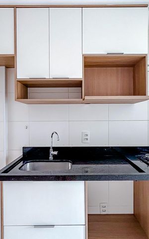 Apartamento à venda com 67m², 2 quartos e 1 vagaCozinha - Armários