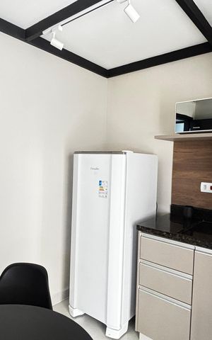 Studio para alugar com 20m², 1 quarto e sem vagaSala de Jantar - Cozinha