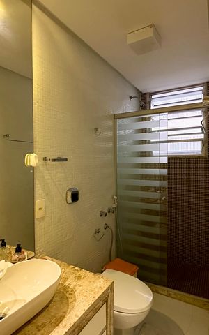 Apartamento à venda com 130m², 4 quartos e 1 vagaBanheiro Social