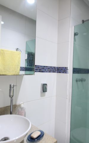 Apartamento à venda com 158m², 3 quartos e 2 vagasBanheiro Social