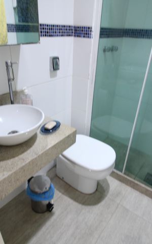 Apartamento à venda com 158m², 3 quartos e 2 vagasBanheiro Social