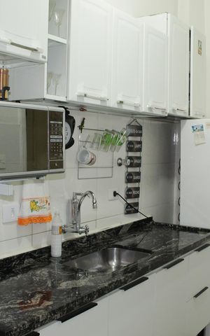 Apartamento à venda com 60m², 1 quarto e sem vagaCozinha