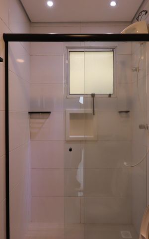 Apartamento para alugar com 100m², 2 quartos e 1 vagaBanheiro da Suíte