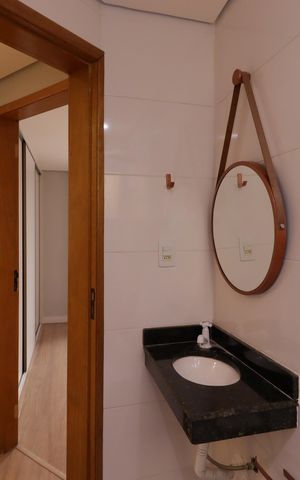 Apartamento para alugar com 100m², 2 quartos e 1 vagaBanheiro Social