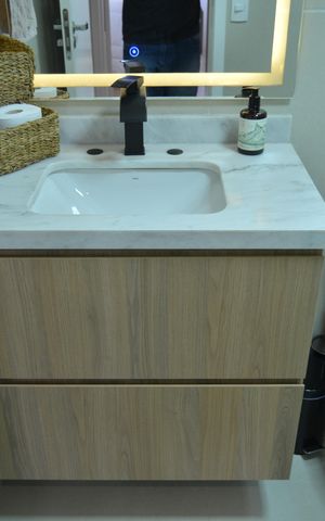 Apartamento à venda com 87m², 2 quartos e 2 vagasBanheiro Social