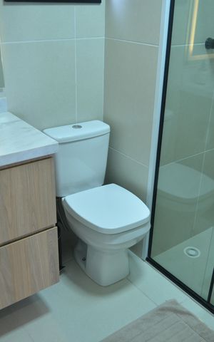 Apartamento à venda com 87m², 2 quartos e 2 vagasBanheiro Social