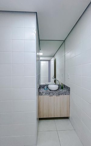 Studio à venda com 25m², 1 quarto e 1 vagaBanheiro