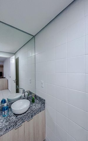 Studio à venda com 25m², 1 quarto e 1 vagaBanheiro