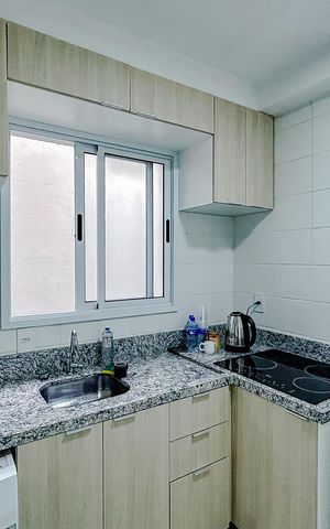 Studio à venda com 25m², 1 quarto e 1 vagaCozinha