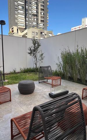 Studio à venda com 26m², 1 quarto e sem vaga Studio à venda com 26m², 1 quarto e sem vagaChurrasqueira