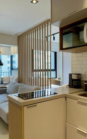 Studio à venda com 26m², 1 quarto e sem vaga Studio à venda com 26m², 1 quarto e sem vagaCozinha