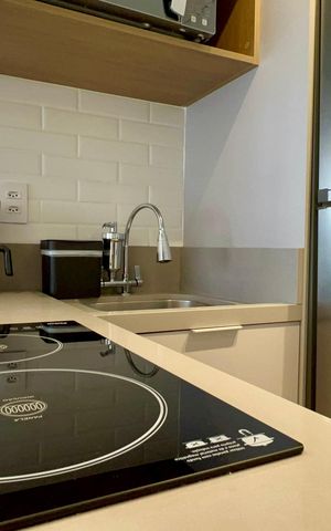 Studio à venda com 26m², 1 quarto e sem vaga Studio à venda com 26m², 1 quarto e sem vagaCozinha