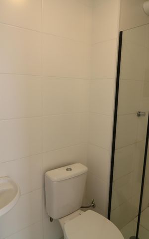 Apartamento para alugar com 42m², 2 quartos e sem vagaBanheiro