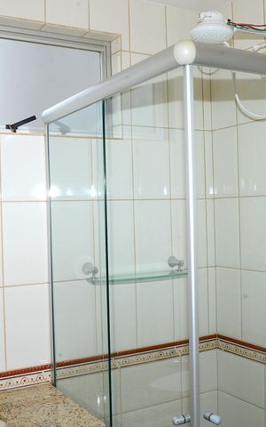 Apartamento à venda com 110m², 3 quartos e 2 vagasBanheiro da Suíte