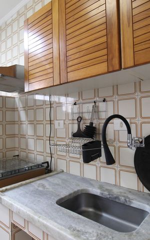 Apartamento para alugar com 40m², 1 quarto e 1 vagaCozinha e Área de Serviço