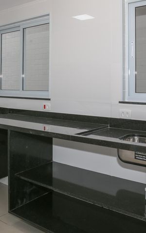 Casa de condomínio para alugar com 75m², 2 quartos e 1 vagaSala e Cozinha