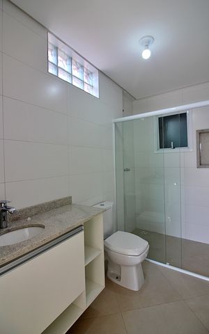 Apartamento para alugar com 37m², 1 quarto e sem vagaBanheiro da Suíte