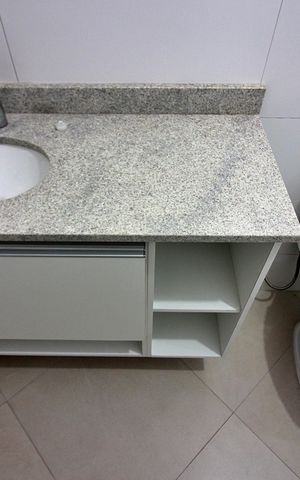 Apartamento para alugar com 37m², 1 quarto e sem vagaBanheiro da Suíte