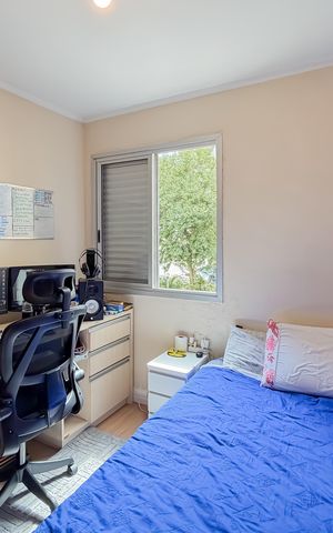 Apartamento à venda com 75m², 3 quartos e 1 vaga Apartamento à venda com 75m², 3 quartos e 1 vagaQuarto 2