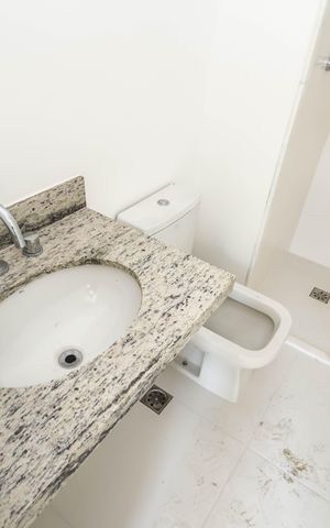 Apartamento à venda com 120m², 2 quartos e 2 vagasBanheiro da Suíte 