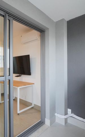 Studio para alugar com 27m², 1 quarto e sem vagaVaranda do Studio