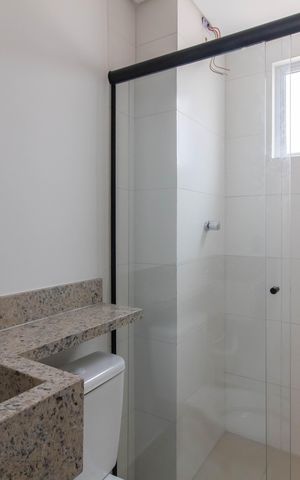Apartamento à venda com 46m², 2 quartos e 1 vaga Apartamento à venda com 46m², 2 quartos e 1 vagaBanheiro Social