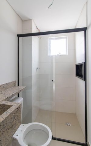 Apartamento à venda com 46m², 2 quartos e 1 vaga Apartamento à venda com 46m², 2 quartos e 1 vagaBanheiro Social