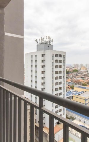 Apartamento à venda com 46m², 2 quartos e 1 vaga Apartamento à venda com 46m², 2 quartos e 1 vagaSacada da Sala