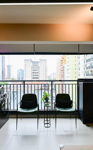 Studio à venda com 26m², 1 quarto e sem vaga Studio à venda com 26m², 1 quarto e sem vagaSala/Quarto