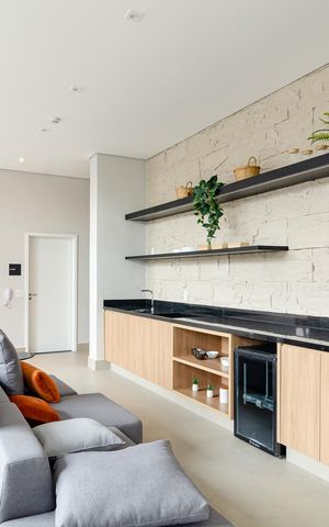 Studio à venda com 26m², 1 quarto e sem vaga Studio à venda com 26m², 1 quarto e sem vagaSalão de Festas