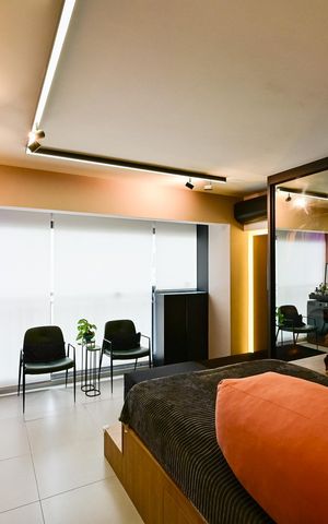 Studio à venda com 26m², 1 quarto e sem vaga Studio à venda com 26m², 1 quarto e sem vagaSala/Quarto