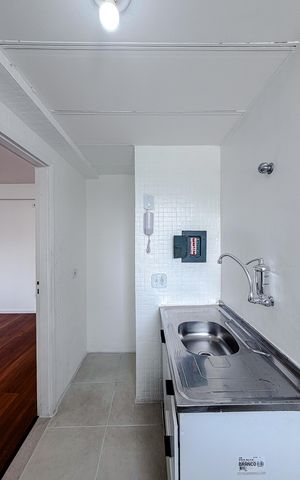 Studio à venda com 33m², 1 quarto e sem vaga Studio à venda com 33m², 1 quarto e sem vagaCozinha/Área de serviço