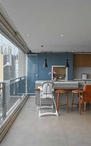 Apartamento à venda com 180m², 3 quartos e 4 vagasVaranda