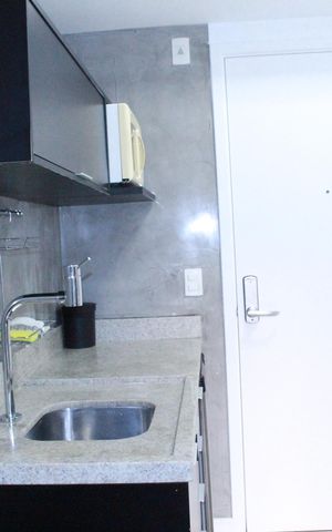 Studio à venda com 23m², 1 quarto e sem vagaStudio