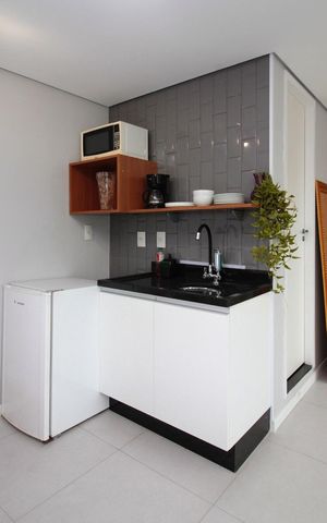 Studio à venda com 76m², 2 quartos e sem vaga Studio à venda com 76m², 2 quartos e sem vagaCozinha 2