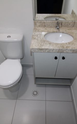 Studio à venda com 26m², 1 quarto e sem vagaBanheiro