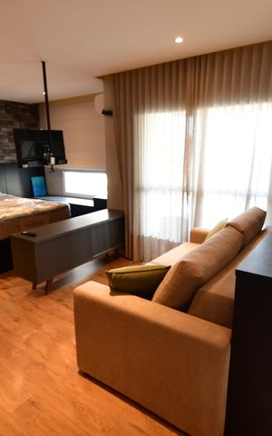 Studio para alugar com 44m², 1 quarto e 1 vagaSala