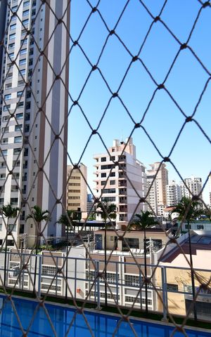 Studio para alugar com 44m², 1 quarto e 1 vagaVista da varanda da sala