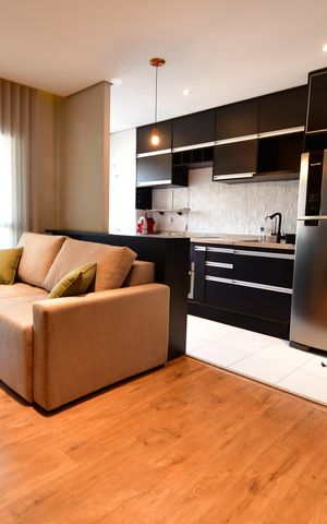 Studio para alugar com 44m², 1 quarto e 1 vagaCozinha