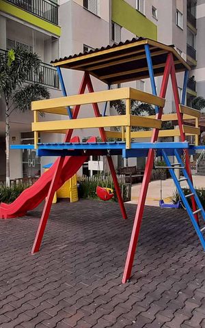 Apartamento à venda com 50m², 2 quartos e 1 vaga Apartamento à venda com 50m², 2 quartos e 1 vagaÁrea comum - Playground